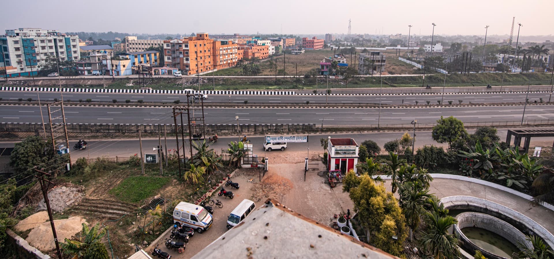 Hospital Aerial View